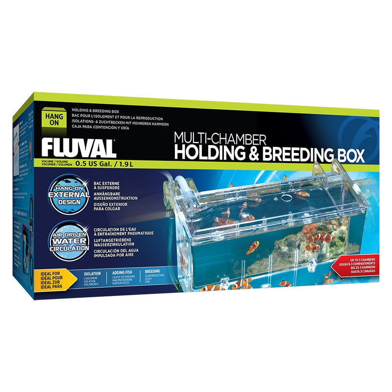 FLUVAL HANG ON MULTI-CHAMBER HOLDING & BREEDING BOX (1.9L) - Fresh N Marine