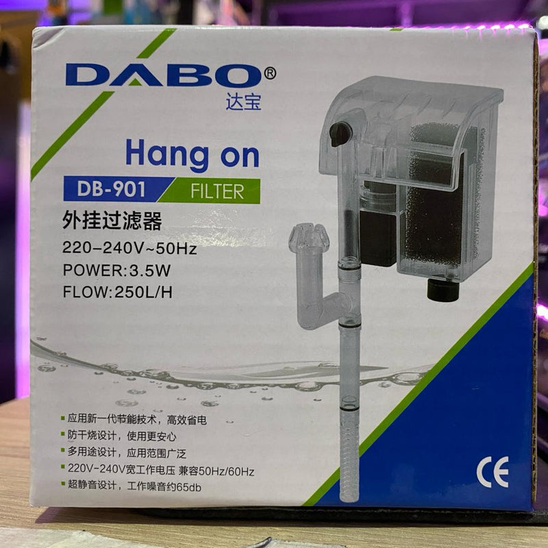 DABO Hang-On Filter DB-901 (250L/hr) - Fresh N Marine
