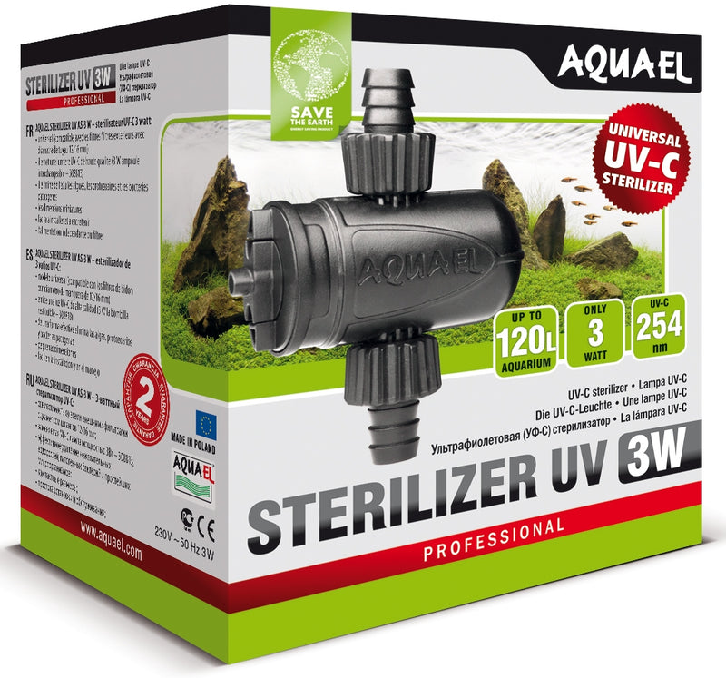 Aquael Uv Light Steriliser 3W - Fresh N Marine