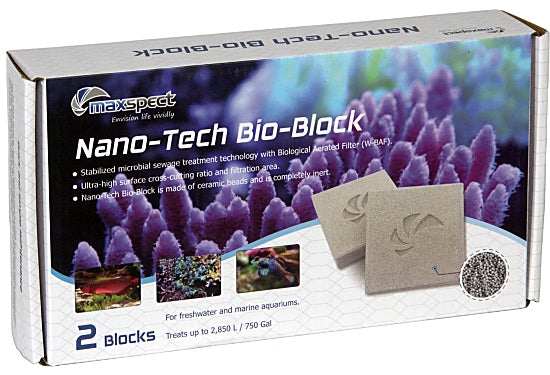 Maxspect Nano-Tech Bio-Block 2PC - Fresh N Marine