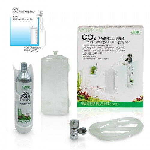 ISTA 20g Cartridge Disposable CO2 Supply Set - Fresh N Marine