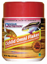 Ocean Nutrition Cichlid Omni Flakes 34g - Fresh N Marine