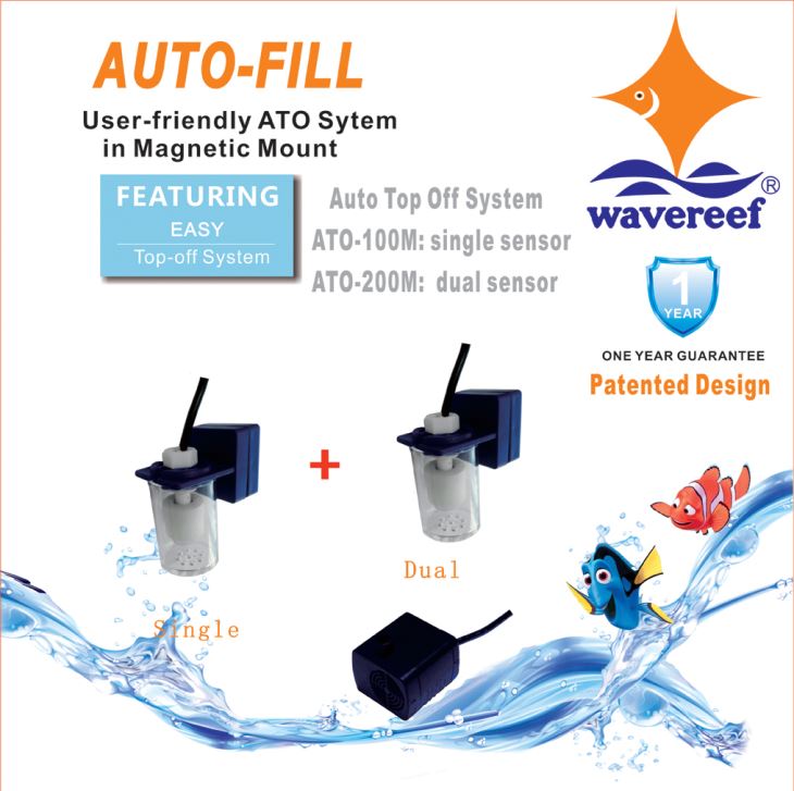 Wavereef Auto Top Off System with Magnetic Holder (AUTO-FILL