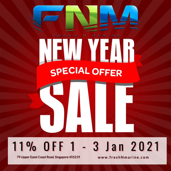 Happy New Year 2021! Enjoy 11% off SiteWide and Walk-In Now. Ends 3 Jan 2021 2359hrs!