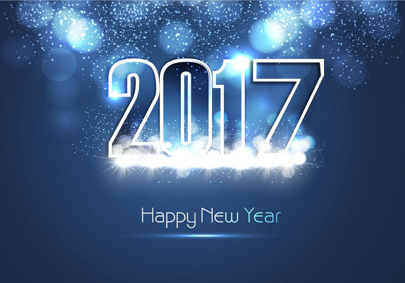 Happy New Year 2017. We will be closed on 1 Jan 2017