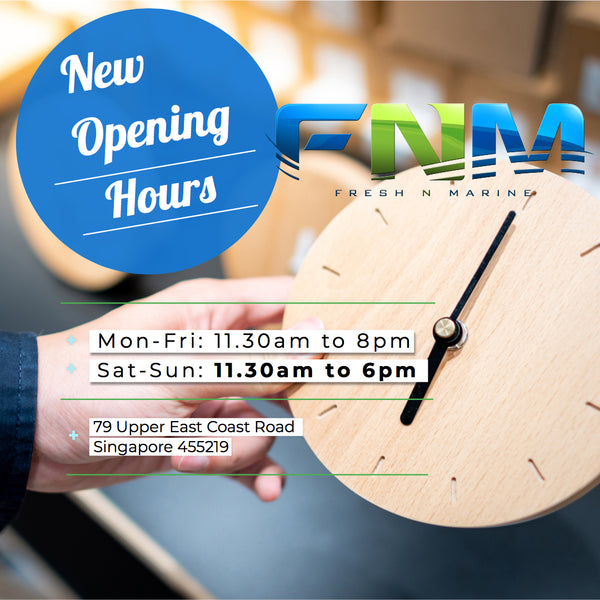 Change in Opening Hours on Weekends @ 79 Upper East Coast Road!