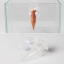 Plastic Aquarium Feeding Bowl for Fish Shrimps Fish Tank Station Food Tray Feeder Aquarium Accessory with Suction Cup