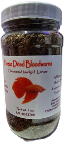 BSD Freeze Dried Bloodworm 1oz - Fresh N Marine