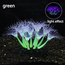 Simulation Silicone Coral Fish Tank Decorations Aquarium Landscape Supplies Aquatic Plant Sunflower Fluorescence Ornaments