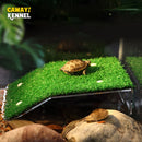 Fish Tank Lawn Turtle Sun Terrace Aquarium Turtle Climbing Platform Suction Cup Turtle Climbing Platform Sun Drying Platform9159