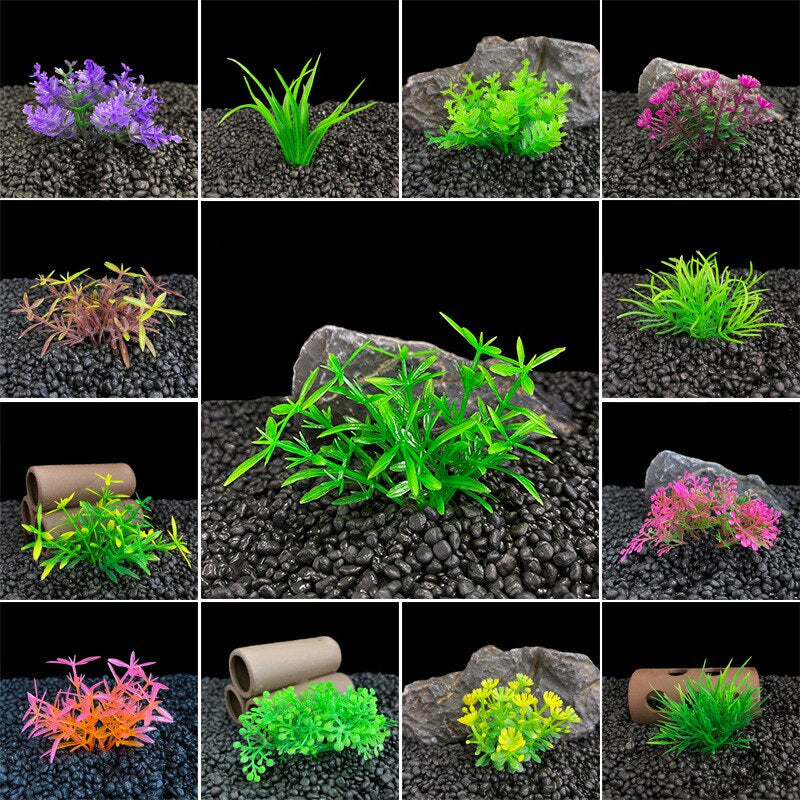 Simulation Water Weeds Artificial Plants Aquarium Decor Ornament Plant Fish Tank Landscaping Aquarium Grass Decoration