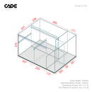 CADE Altumate S2 1200 Black - Fresh N Marine