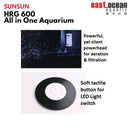 SUNSUN HRG-600 Aquarium (60cm) Set - Tank & Cabinet (Black & White) - Fresh N Marine