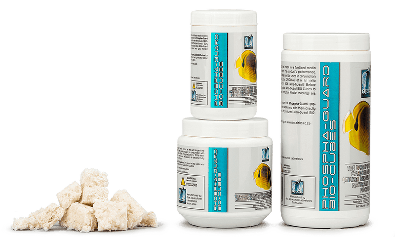 ORCA LABS Phospha-Guard BIO-Cubes (250ml - 5L) long term reduce phosphate