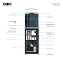 CADE Reef S2/N 500 Nano Black - Fresh N Marine