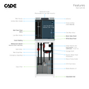 CADE Reef S2/N 500 Nano White - Fresh N Marine