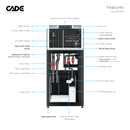 CADE Reef S2/F 600 Frag Black - Fresh N Marine