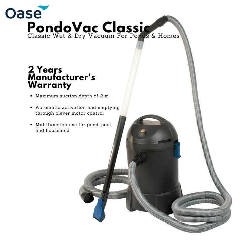 OASE PondoVac Classic Pond Vacuum Cleaner - Fresh N Marine