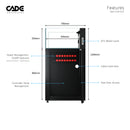 CADE Reef S2/F 1200 Frag Black - Fresh N Marine