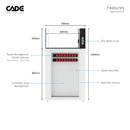 CADE Reef S2/F 1500 Frag White - Fresh N Marine