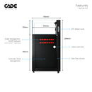 CADE Reef S2/F 900 Frag Black - Fresh N Marine