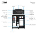 CADE Reef S2/F 900 Frag Black - Fresh N Marine