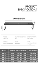 Frok T1 LED RGB Light (Controllable With Remote Control) - Fresh N Marine