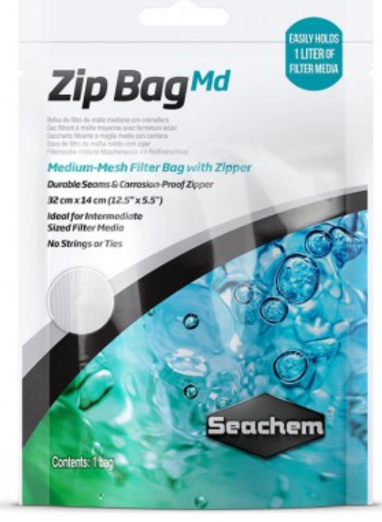 Seachem Medium Zip Bag - Fresh N Marine