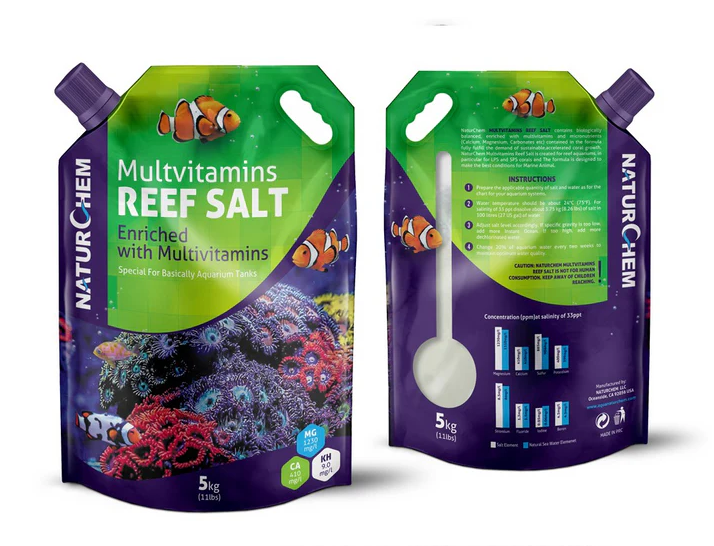 NaturChem Multivitamins Reef Salt(5kg) - Fresh N Marine