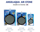 ANGEL AQUA Air Stone (Round Plate) - Fresh N Marine