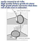 ANGEL AQUA Air Stone (Round Plate) - Fresh N Marine