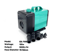 EBANG - Water Pump EB-6000/7000 (4000-5000L/Hr) - Fresh N Marine