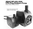 JEBAO 3 Pin Plug Outdoors Pump (WP650 - WP1500) - Fresh N Marine