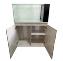 ANS Classic Cabinet For Aquarium Tanks (White Wood - Grained Texture) - Fresh N Marine