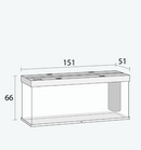 JUWEL RIO 450 LITRE AQUARIUM LiGHT WOOD - Fresh N Marine