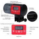 Digital LED Travel Automatic Fish Aquarium Tank Auto Mini Fish Feeder Large Capacity Smart Electric Aquarium Fish Feeder 200ML