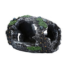 Fish Tank Hiding Cave Fishes Shrimps Safe Shelter - Resin Landscape Decor Ornaments for Landscaping Your Terrarium or Aquarium