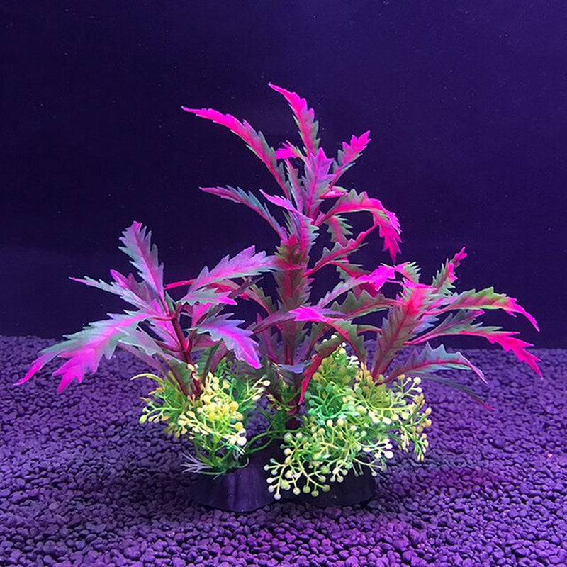 1Pcs 14Cm Artificial Aquarium Decor Plants Water Weeds Ornament Aquatic Plant Fish Tank Grass Decoration Accessories 12 Kinds
