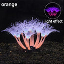 Simulation Silicone Coral Fish Tank Decorations Aquarium Landscape Supplies Aquatic Plant Sunflower Fluorescence Ornaments