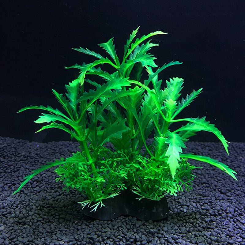 1Pcs 14Cm Artificial Aquarium Decor Plants Water Weeds Ornament Aquatic Plant Fish Tank Grass Decoration Accessories 12 Kinds