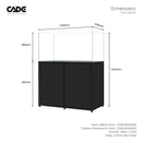 CADE River S2 1200 Black - Fresh N Marine