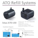 JEBAO ATO-150 Auto Top Up - Fresh N Marine
