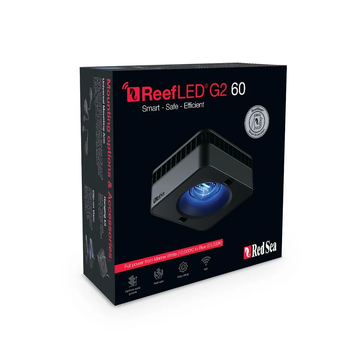 Red Sea ReefLED G2 60 LED照明 本体+アーム+バイザー reefled_60_g2_box_1_1200x.webp