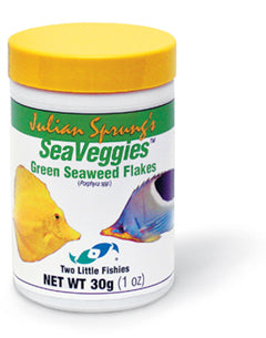 Julian Sprung's SeaVeggies Green Seaweed Flakes 1oz - Fresh N Marine
