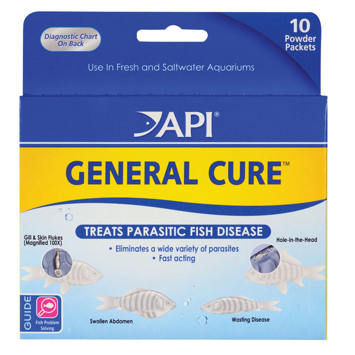 API General Cure - 10 Powder Packets - Fresh N Marine