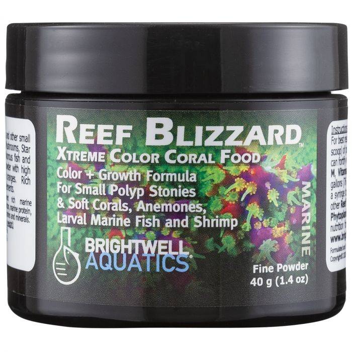 Brightwell Aquatics Reef Blizzard - XC Powdered Food 40g - Fresh N Marine