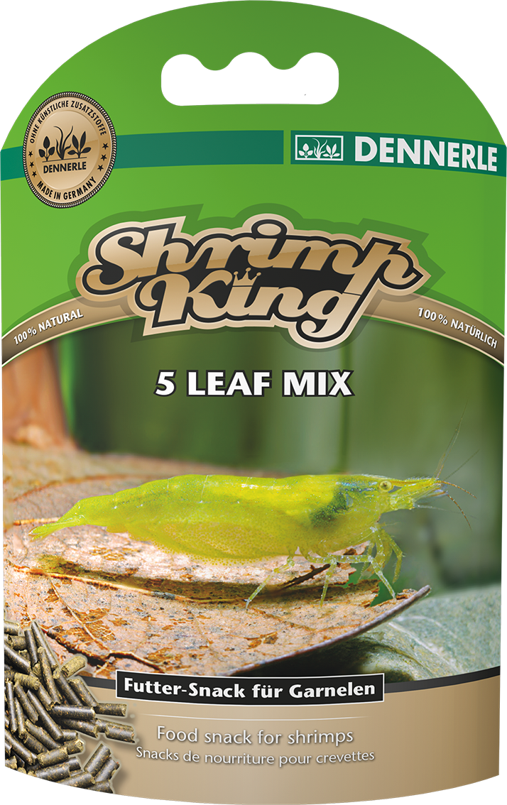 Dennerle Shrimp King 5 Leaf Mix - Fresh N Marine