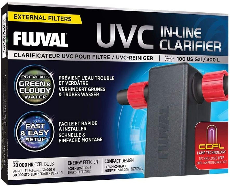 Fluval UVC in-Line Clarifier 3W - Fresh N Marine