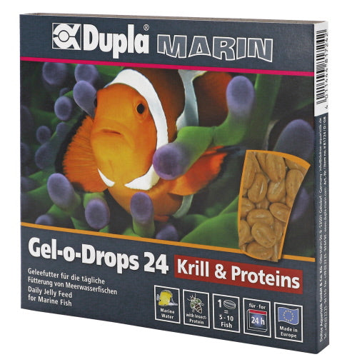 DuplaMarin Gel-o-Drops 24 Krill & Proteins - Fresh N Marine