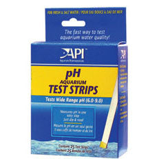API PH Aquarium Test Strips (25 tests) - Fresh N Marine